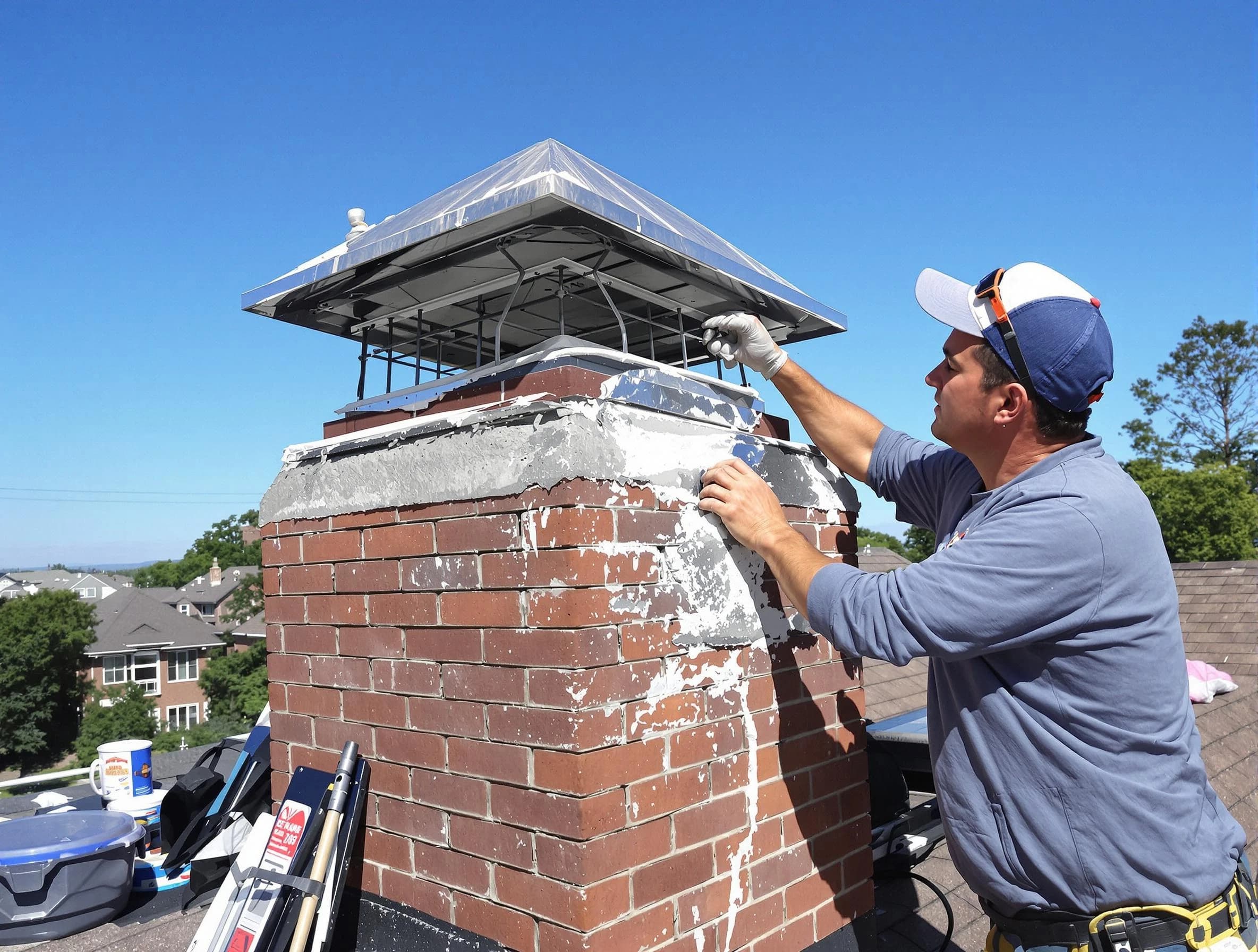 Chimney Crown Services service in Shelbyville, TN
